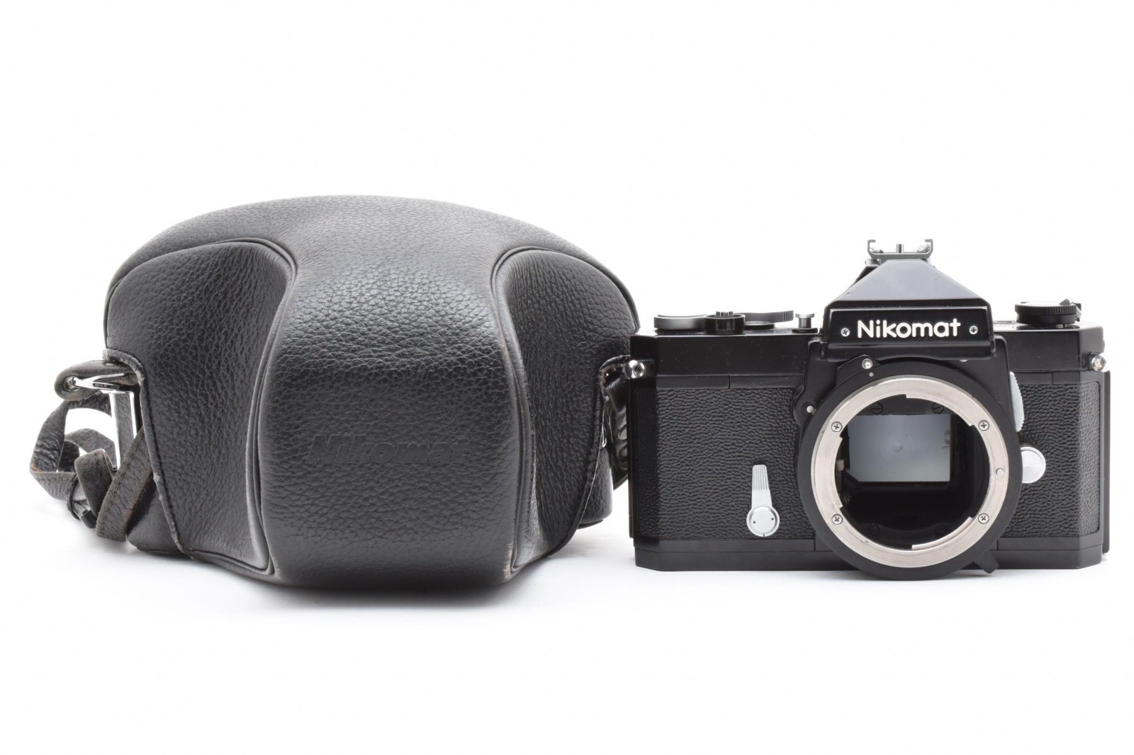 MINT ] Nikon Nikomat FTN Black SLR 35mm Film Camera From