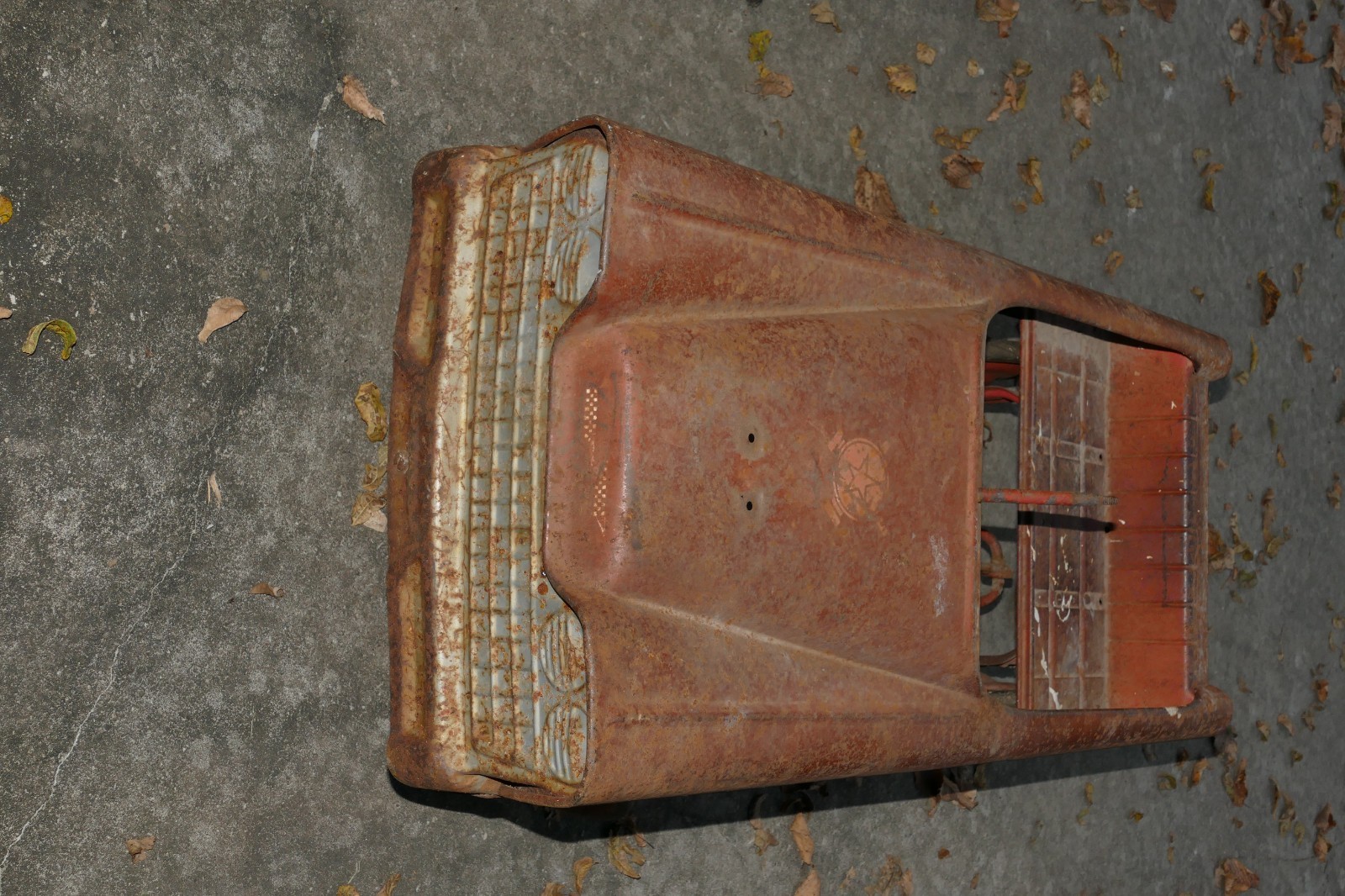 Vintage Red Fire Chief Pedal Car