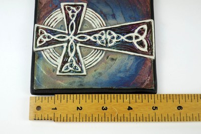 Raku Wall Art Cross 5