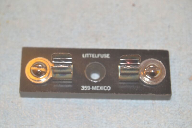 Littelfuse New Nos 356001 Chassis Fuse Holder For 1-1/4 X 1/4 Inch