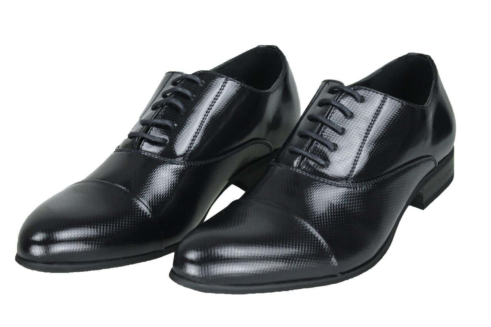 Eleganti scarpe uomo Class nero vernice calzature man shoes cerimonia da 41 a 44