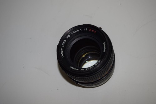 CANON LENS FD 50mm 1:1.4 SSC LENS (LENS48) | eBay