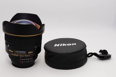 Nikon Super Wide Angle AF Nikkor 14mm f2.8D ED Autofocus Lens