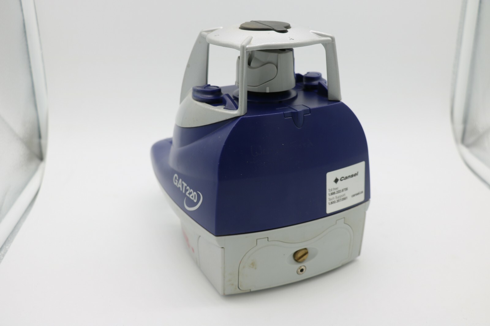 AGATEC GAT220 rotary laser lever with case, rechargeable battery Target. Used