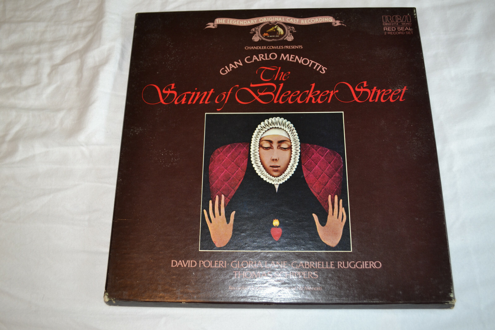 Gian Carlo Menotti The Saint Of Bleecker Street 2LP Box Set