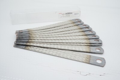 10 nVent Eriflex MBJ Grounding Bonding Braid Tinned Copper MBJ50-200-12 563440