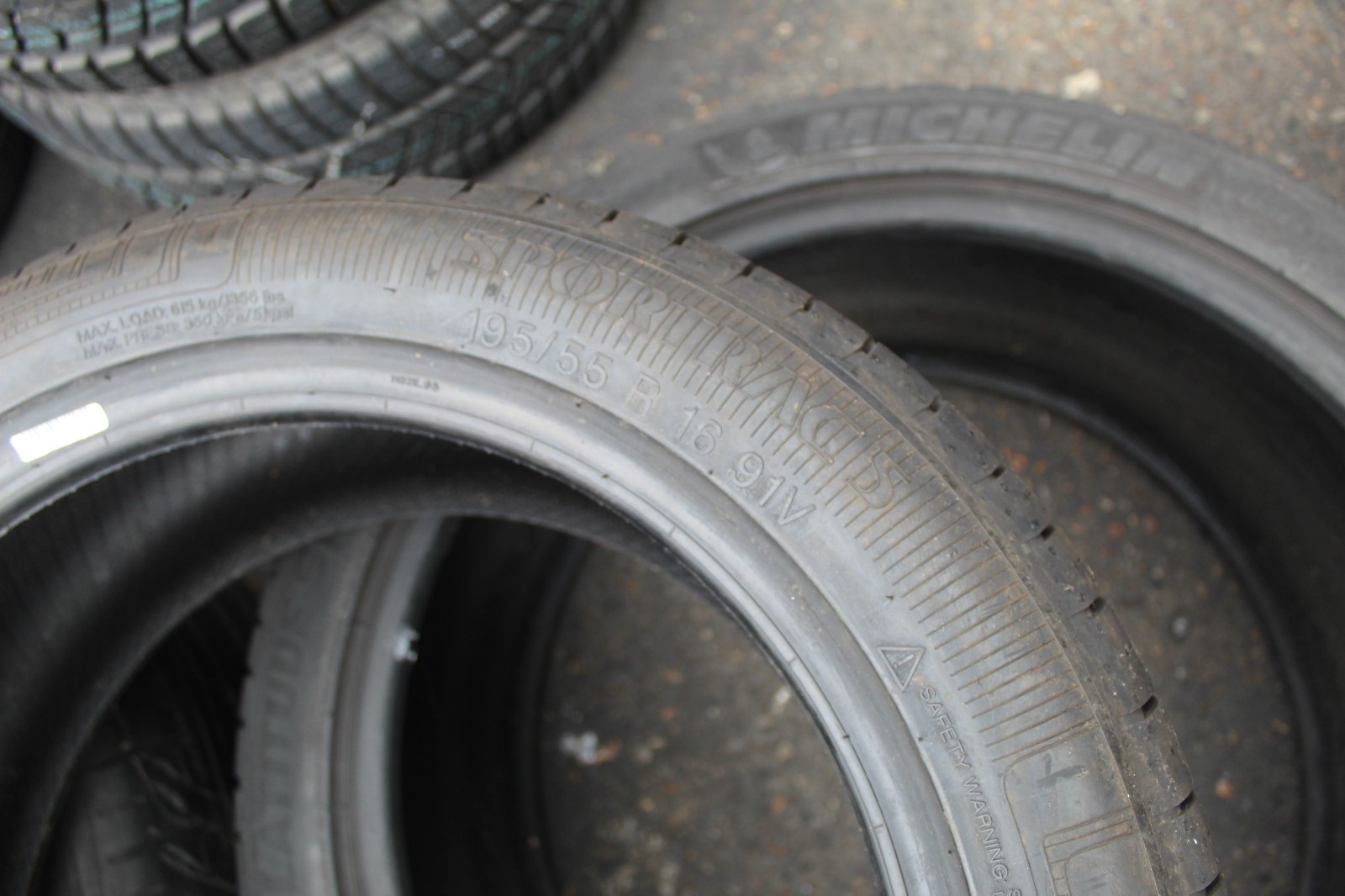 New 195 55 16 Vredestein, Sportrac 5, XL, 91V, x1 Single Tyre (F1_tyres) L3647