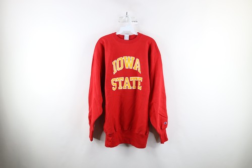 トップス 90supremestreethiphoplevistussychampion Vintage 90s Champion Reverse Weave Mens 2XL Iowa State