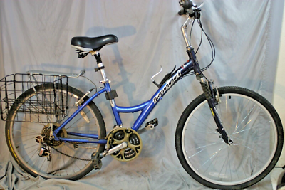 2010 Diamondback Wildwood Comfort Hybrid Bike Small 15.5" Rear Basket US Shipper