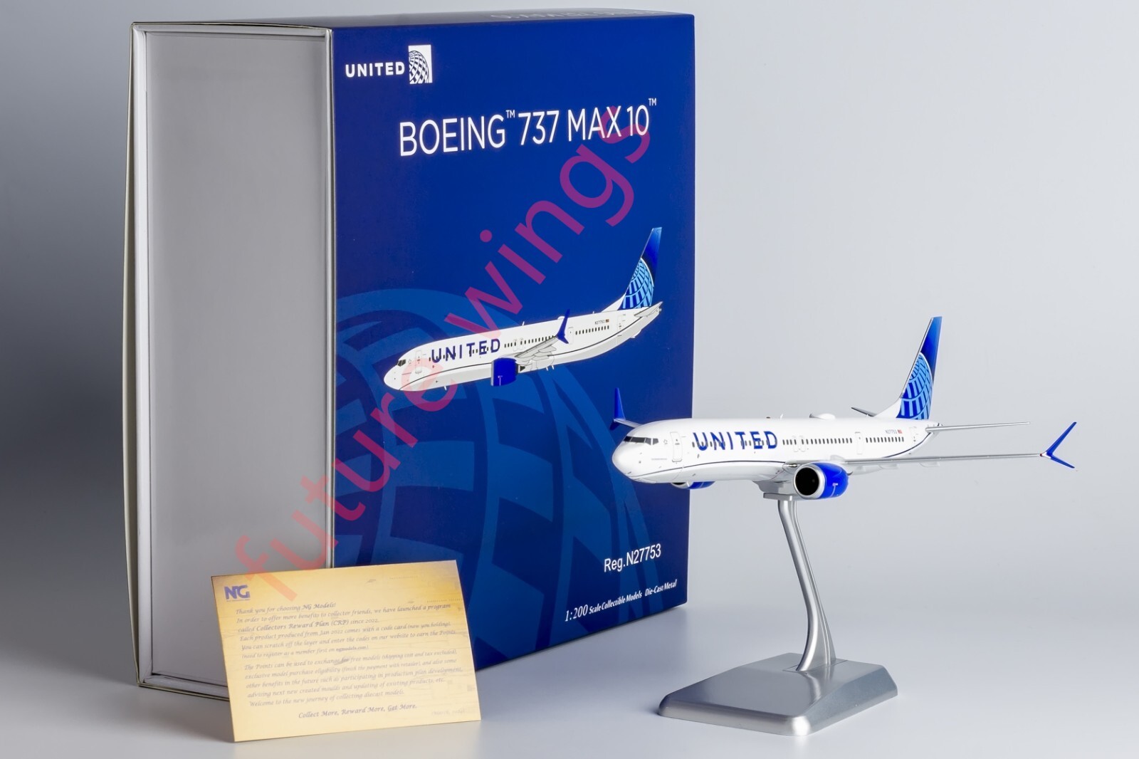 Boeing 737 MAX 9 1:200 モデルプレーン s-l400.jpg