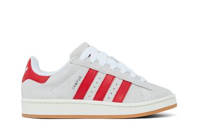 Pre-owned Adidas Originals Adidas Wmns Campus 00s 'crystal White Scarlet' Gy0037