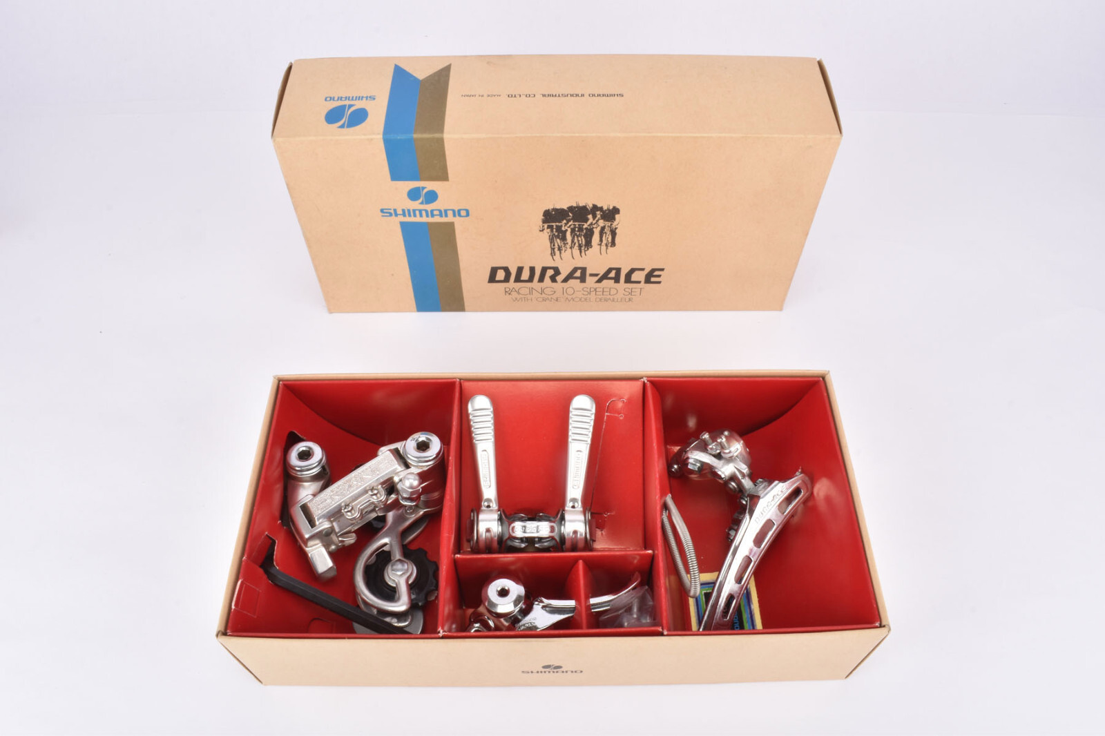 NOS/NIB first generation Shimano Dura-Ace Crane Racing 10