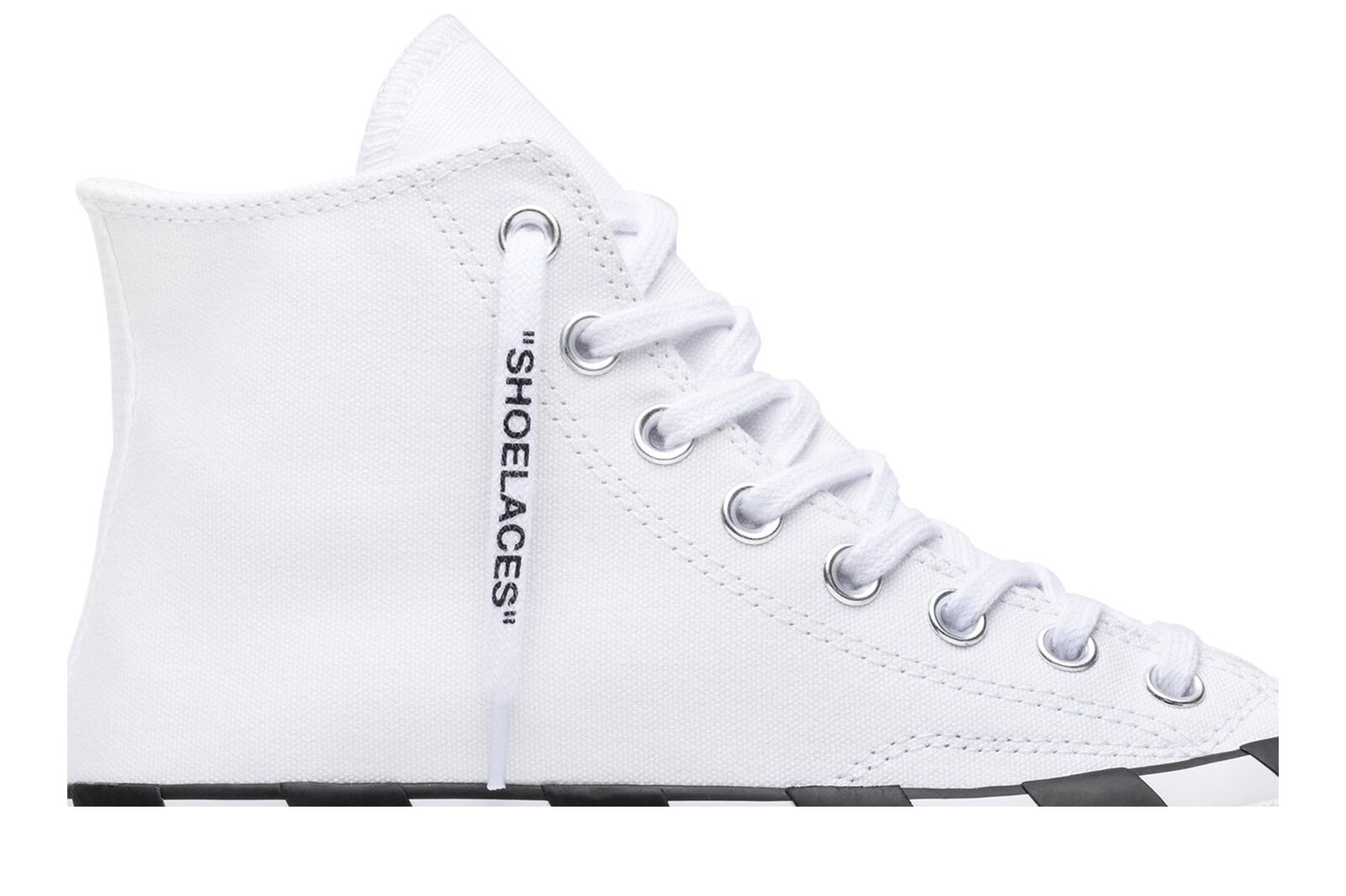 Pre-owned Converse Off-white X Chuck 70 'white' 163862c In White/black