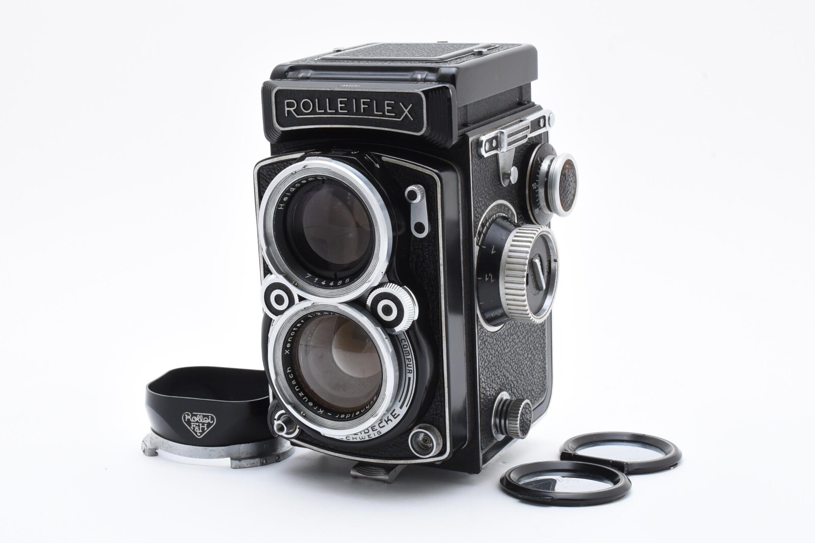★希少★ ROLLEIFLEX Xenotar 80mm 1:2.8E Rolleiflex 2.8E TLR 6x6cm Film camera. Xenotar 80mm f2.8