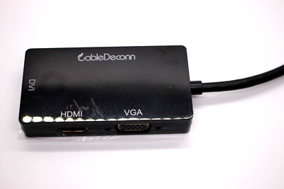 CABLEDECONN HDMI VGA DVI DISPLAYPORT