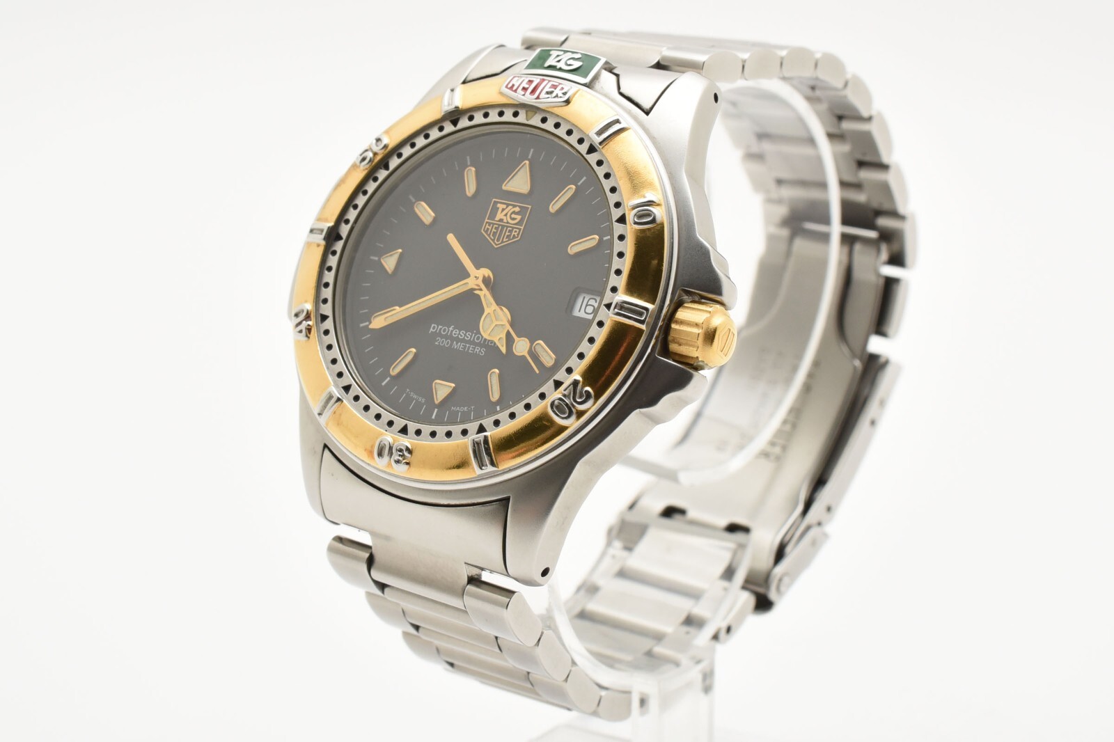 【稼働品】TAG HEUER プロフェッショナル WF113-K0 美品 メンズ 楽天市場】TAG HEUER タグホイヤー 4000シリーズ WF1113-K0
