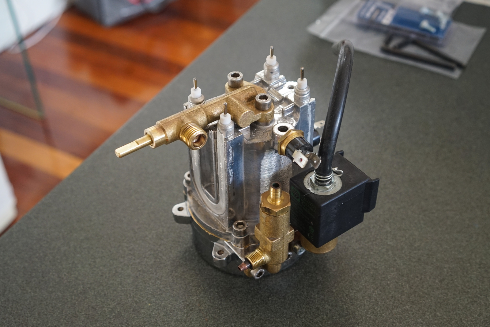 Gaggia Classic Boiler, Thermostat Set 107°C & 145°C & Gaskets EF0030