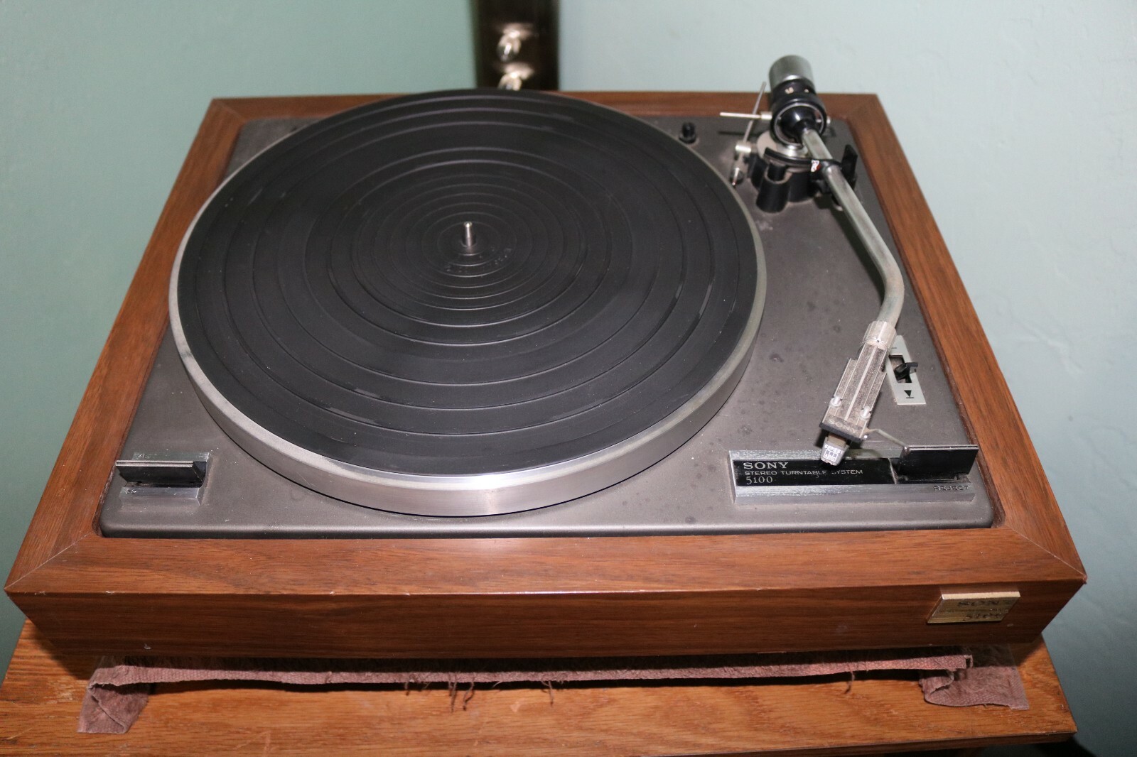 SONY - 希少1973年製！新品ベルト交換済！完動品ソニーターンテーブルPS-5100 SONY PS-5100の仕様 ソニー