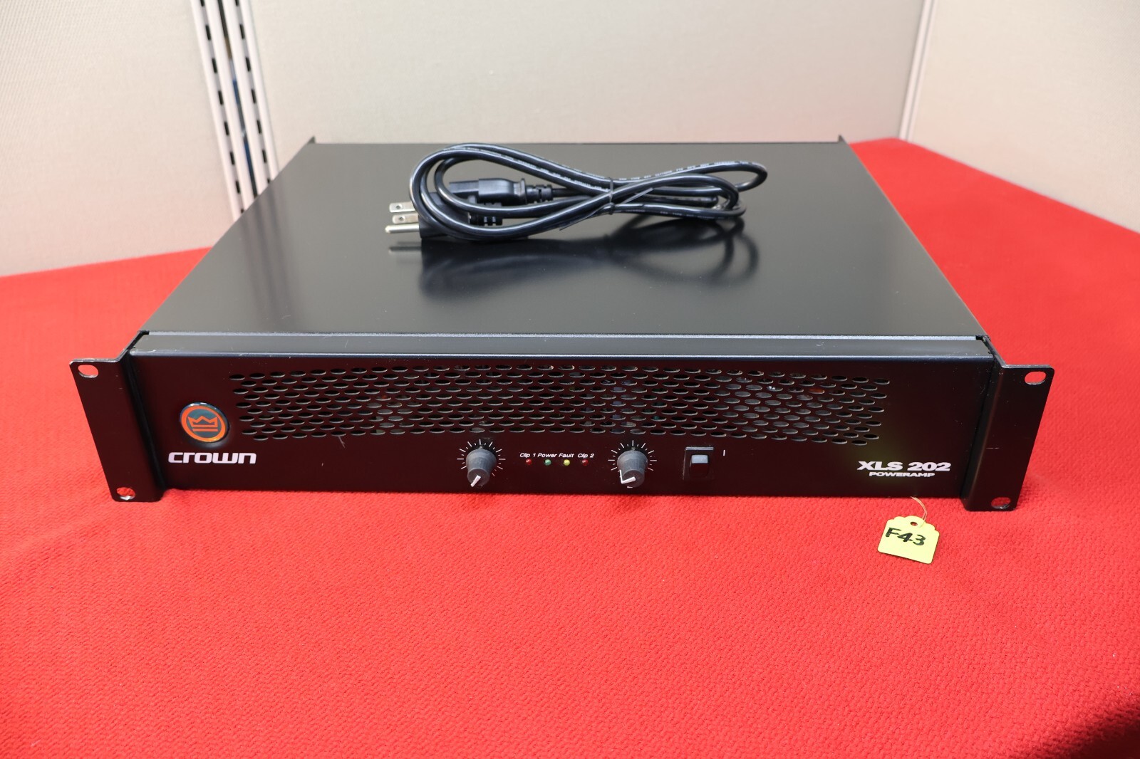 AMCRON XLS 402 XLS 202 パワーアンプ セット AMCRON CROWN XLS402