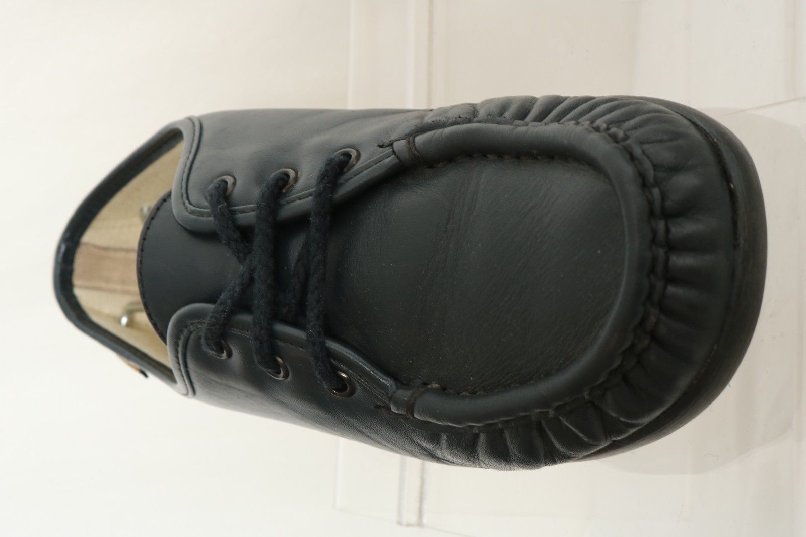 SAS Siesta Navy Moc Toe 3-Eye Oxford Off Step Sole 309350 Women's US 6