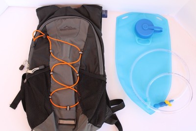 Adventuridge 2 Liter Hydration Backpack Lightweight W/ Front Bungee Storage