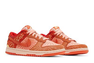 Pre-owned Nike Wmns Dunk Low 'winter Solstice' Do6723-800 In Team Orange/orange/crimson Bliss