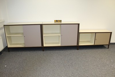 3 x Büroschränke Echtholz   ML 301  Büroausstattung 