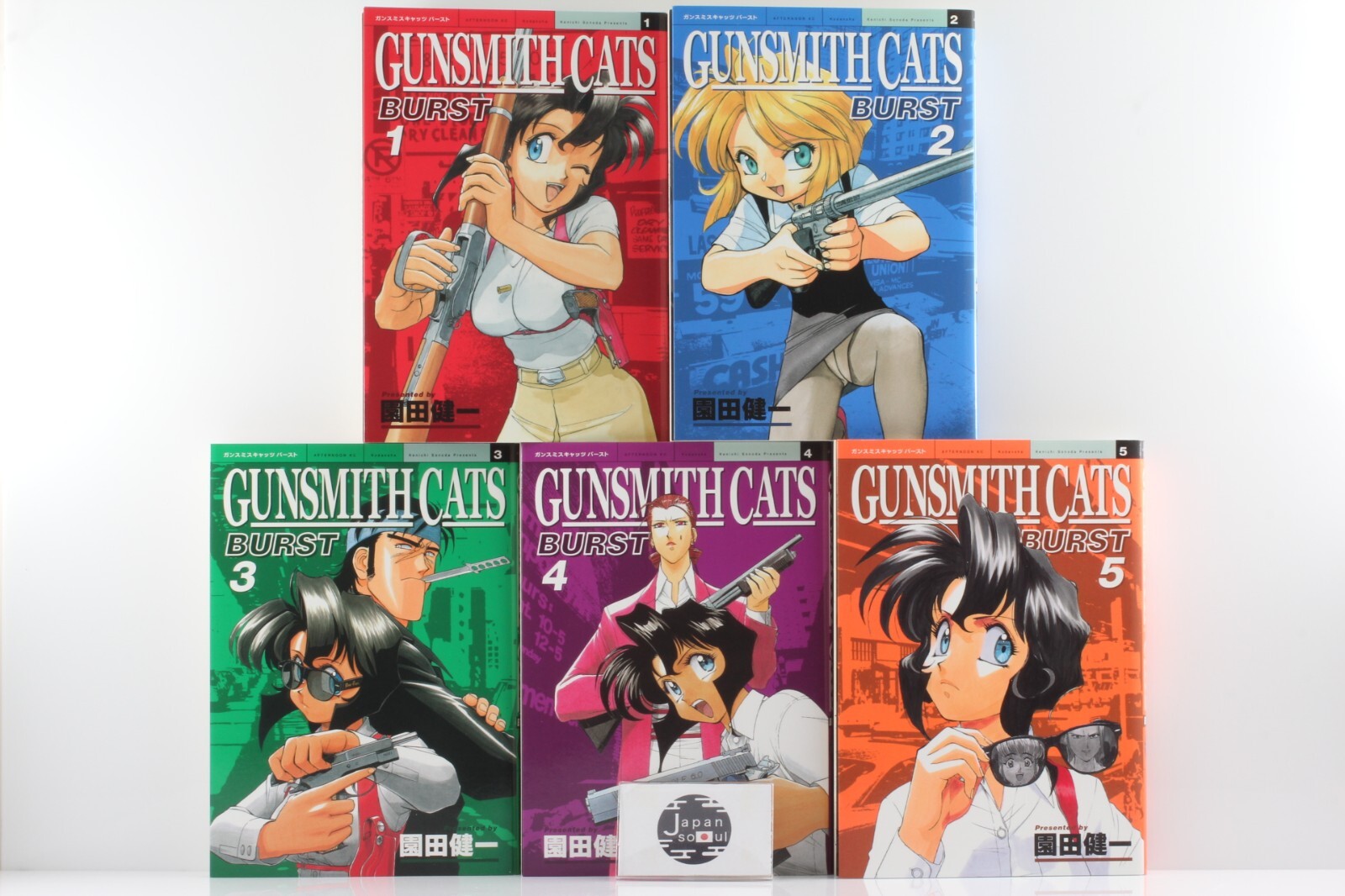 全巻帯付き初版！ GUNSMITH CATS BURST ガンスミスキャッツ