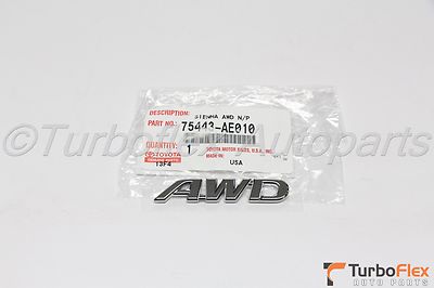 hia_　0308 Genuine OEM FJ80 Toyota Land Cruiser Rear Limited Emblem