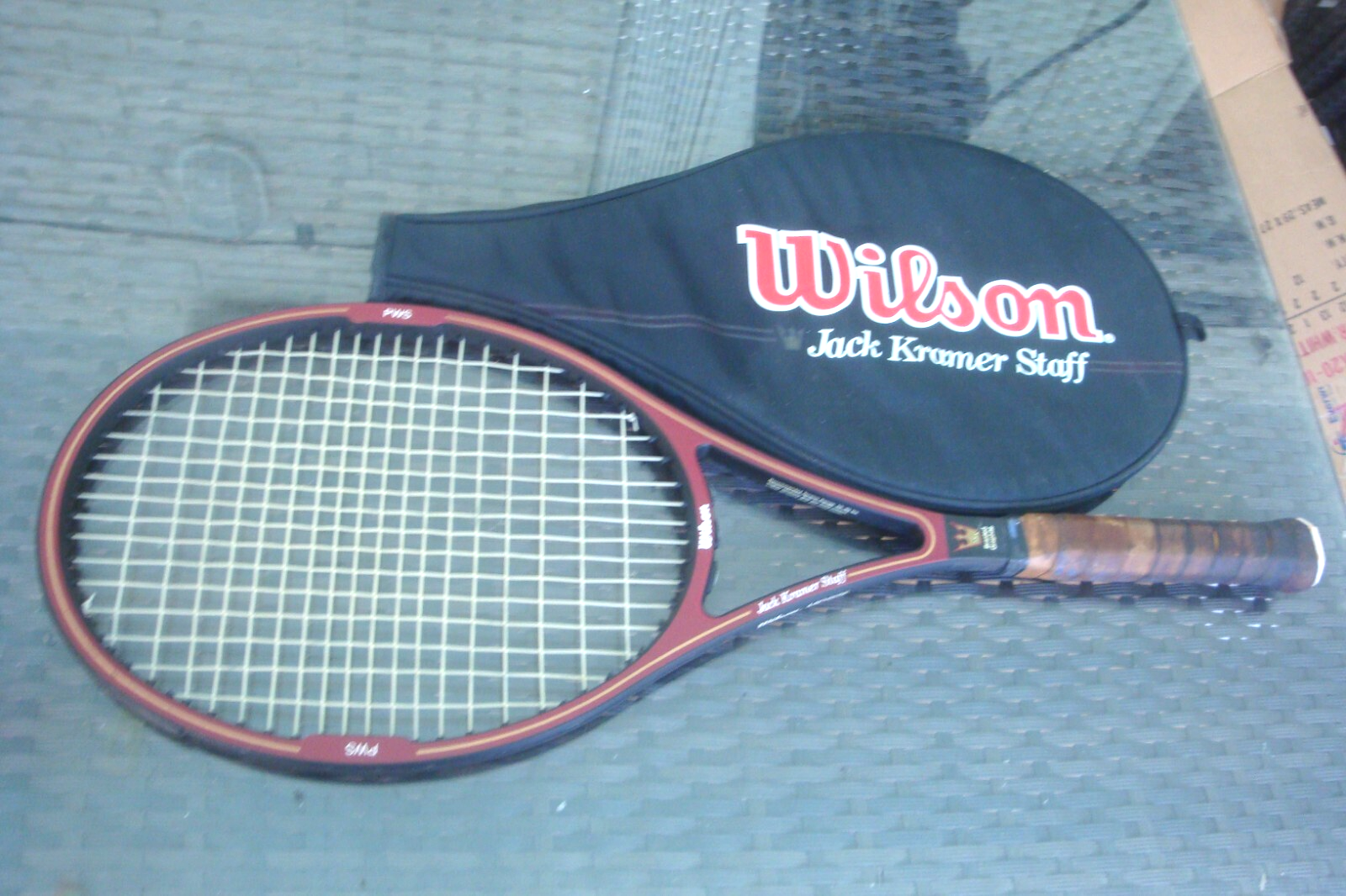 Wilson Jack Kramer Staff MidSize Tennis Racquet Braided