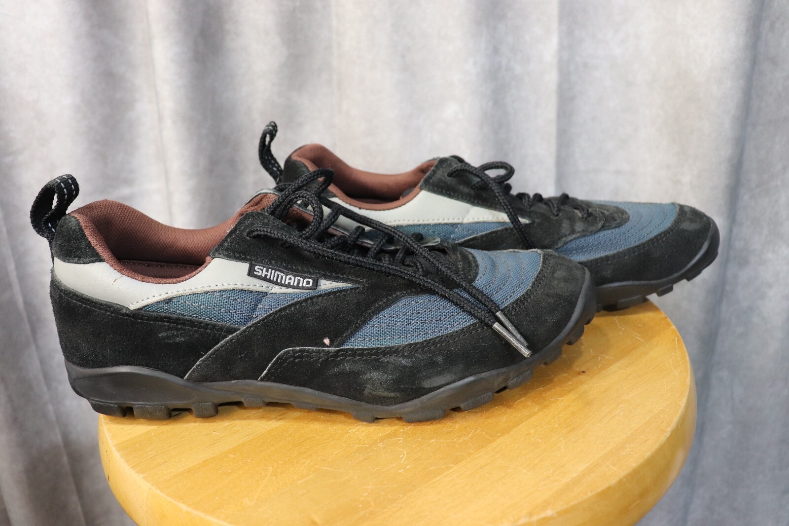 Shimano SPD Mountain Bike Shoes Size 40 U.S. 6-6.5 Blue