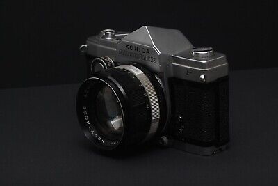 Konica Autorex P - Full/Half Frame SLR With Hexanon 57mm - For Parts or Repair 