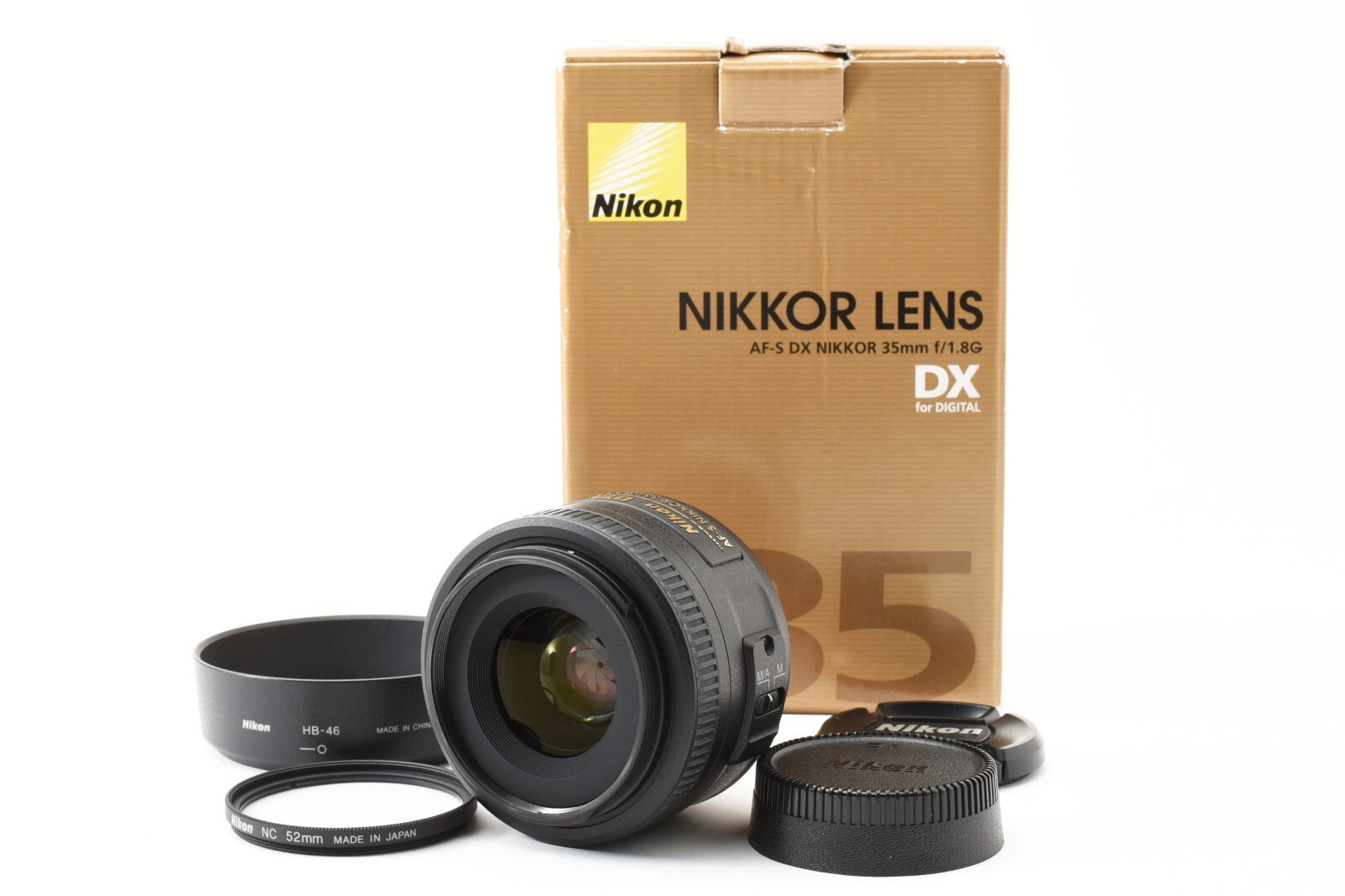 TOP MINT】 Nikon AF-S DX NIKKOR 35mm F1.8 G Lens From Japan