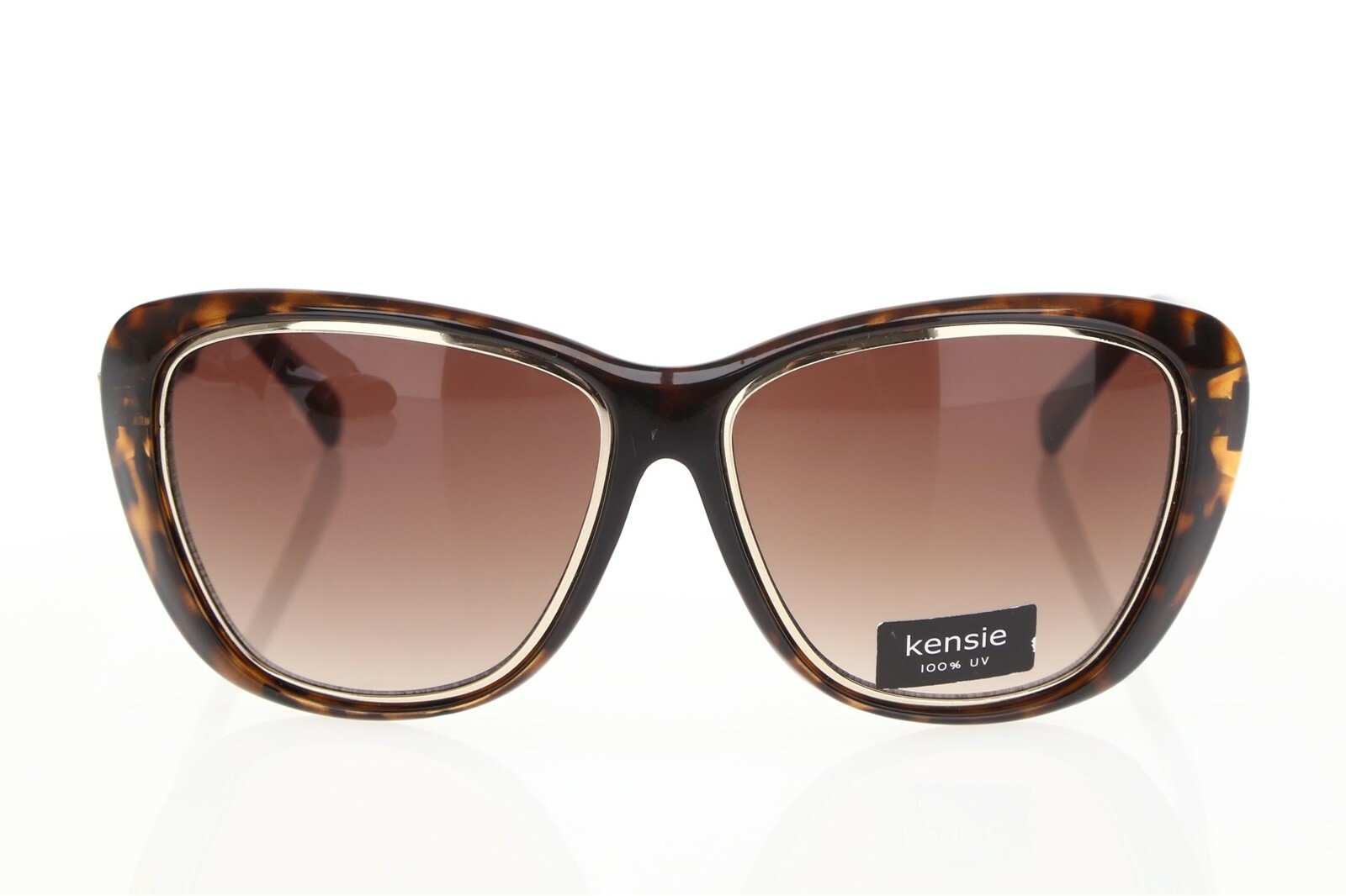 Kensie 158801 Women's Retro Faye DT 82 Brown Tortoise Sunglasses 58 13 134