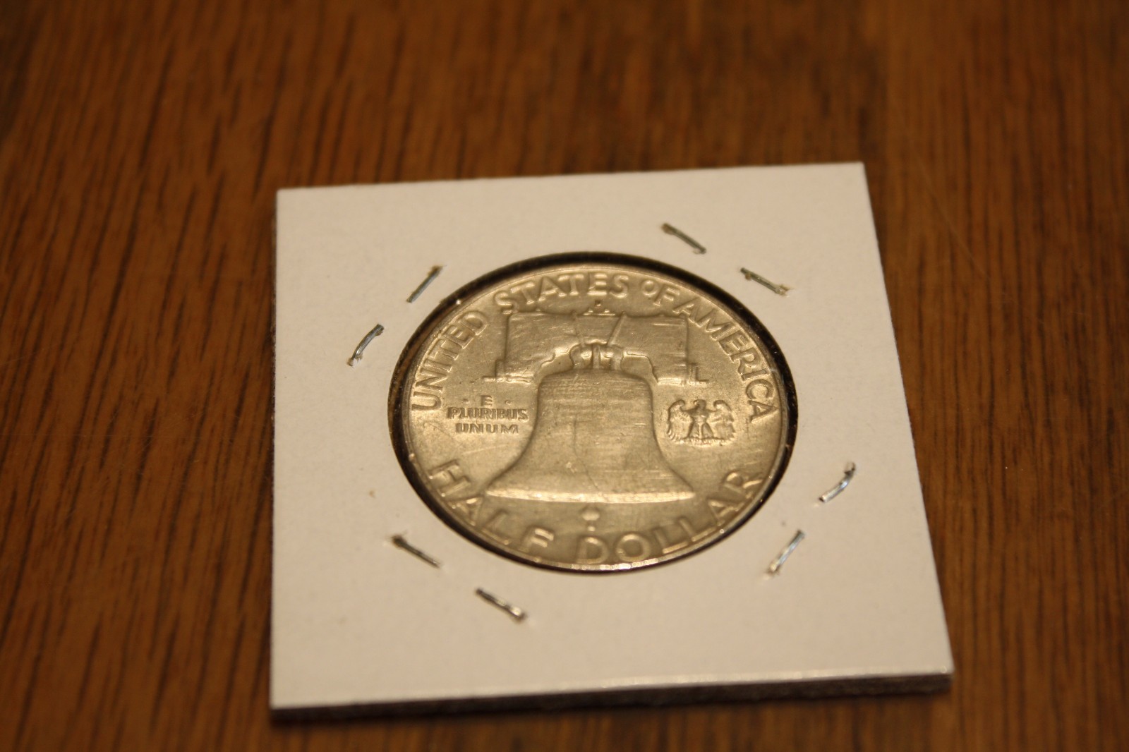 1954D Franklin half dollar (H)