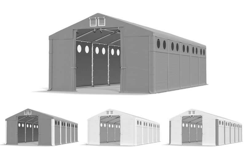 Lagerzelt 4x6-8x12m Industriezelt Zelthalle Unterstand Neu GanzjäHriges Pvc W