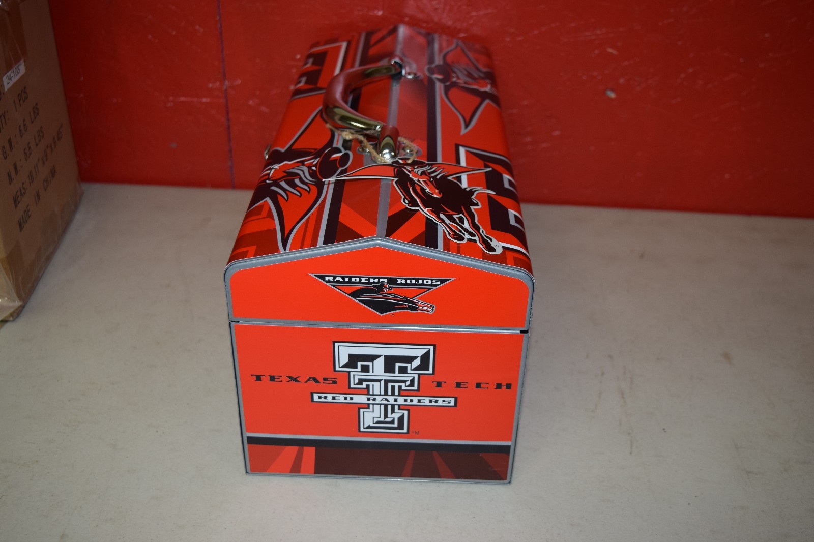 Sainty International Art Tool Box Texas Tech 24-108