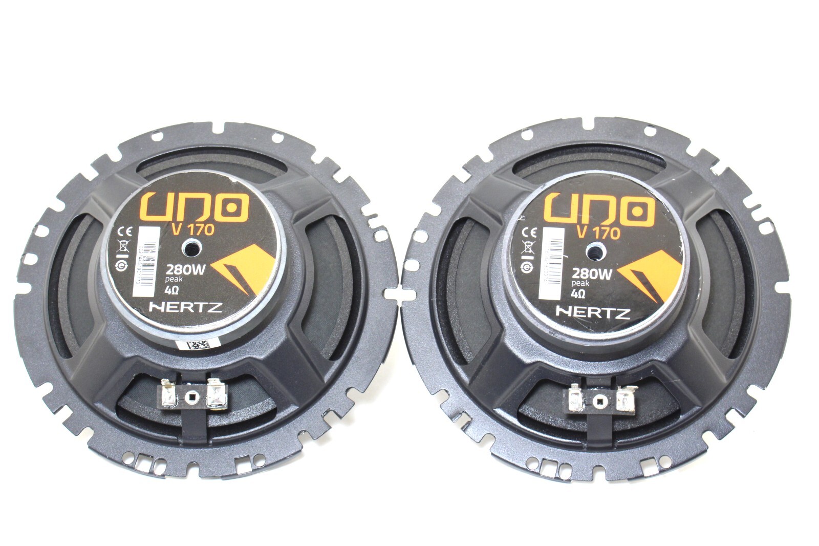 Hertz V 170 Uno Series 6-3/4" Car Audio Component Speaker Pair 515039