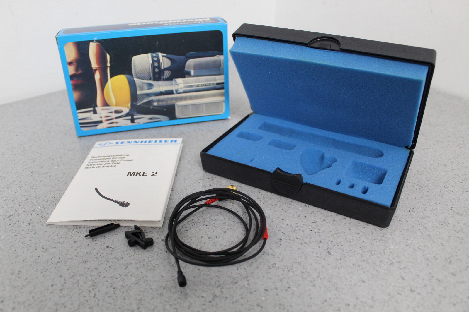 SENNHEISER MKE2-P ラベリアマイク　XLR Sennheiser MKE 2-P-K Black Lavalier Microphone | Sweetwater