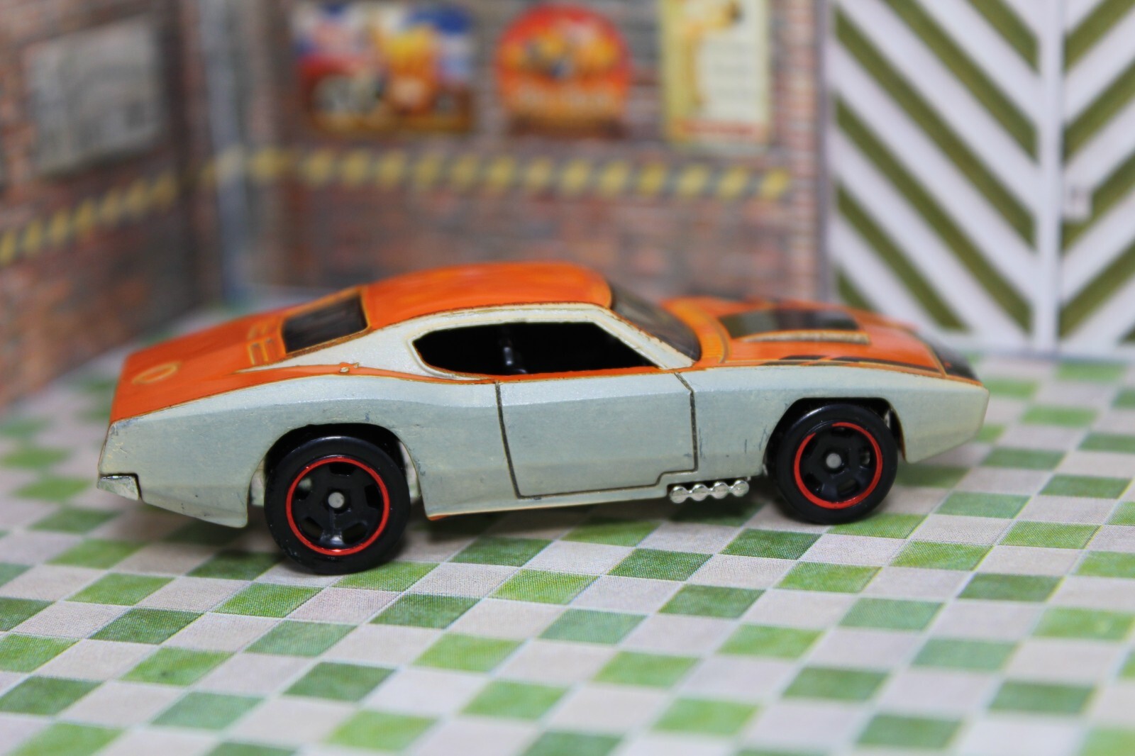 2 Toned Look Customized 2024 Hot Wheels Custom Otto Car HW