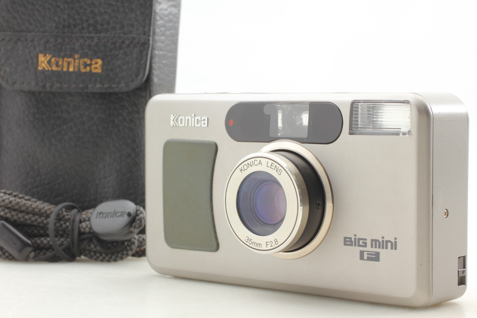 MINT w/ Case Strap] Konica Big mini F 35mm Point & Shoot