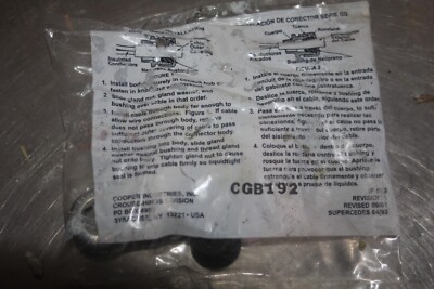 Crouse-Hinds CGB192 Cable Fitting Gland