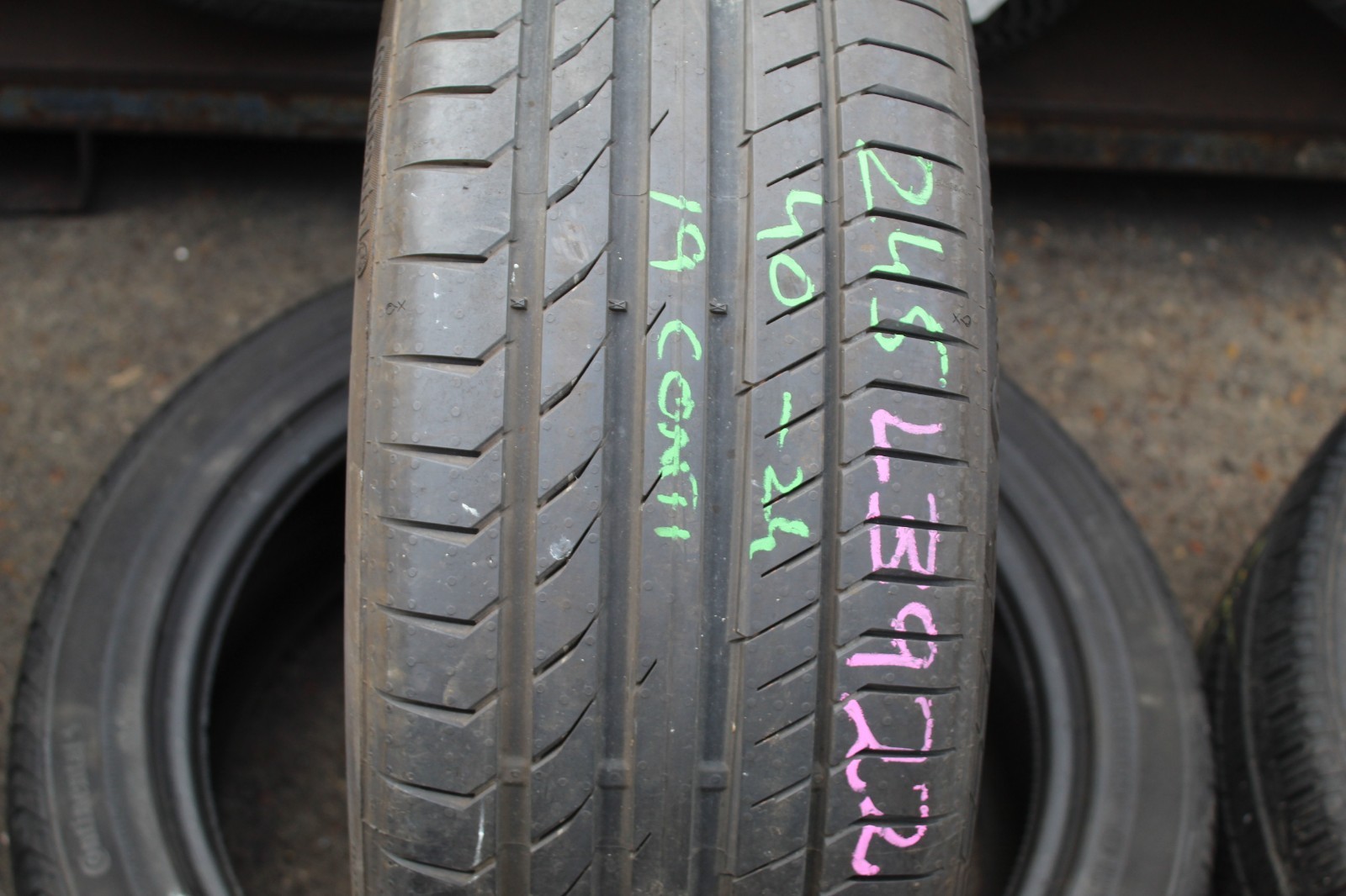 New 225 40 19 Continental, CSC 5P, MO, XL, 93Y, x1 Single Tyre (F1_tyres) L3922