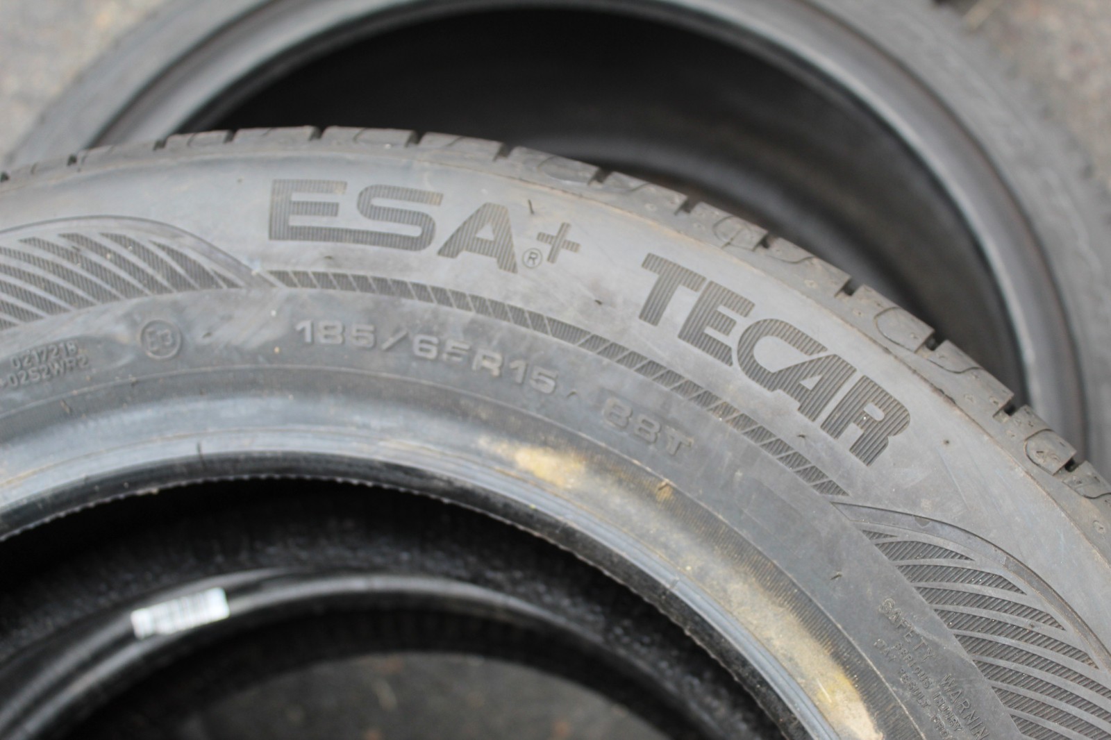 New 185 65 15 ESA Tecar, Spirit 5 HP, 88T&H, x1 Tyre (F1_tyres) L3654