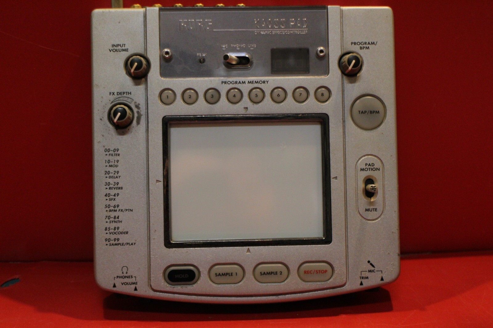 KORG KAOSS PAD【KP2】 Korg KP2 Kaoss Pad | zZounds