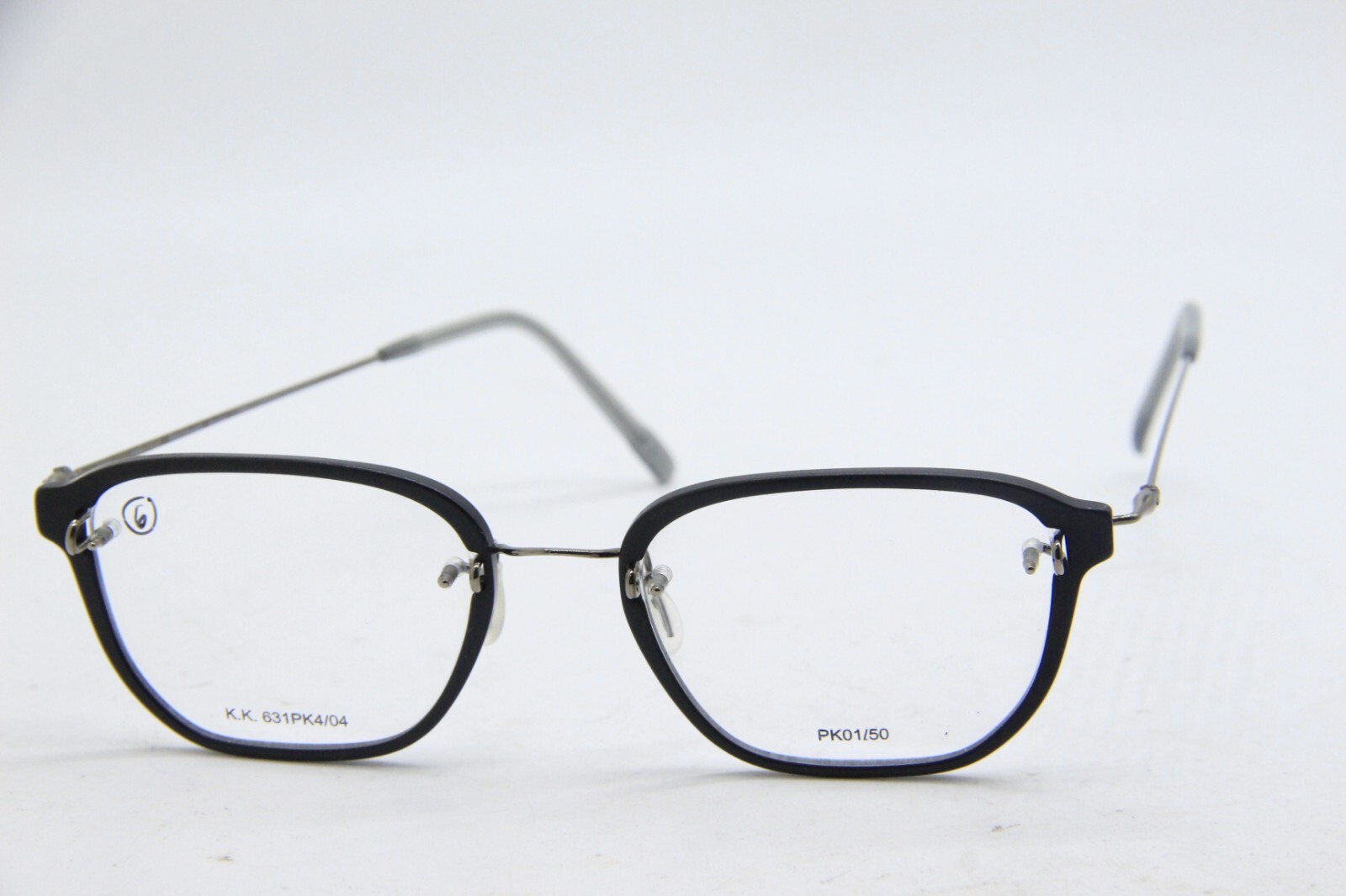 Apple - kazuo NEW KAZUO KAWASAKI MP-831 BLACK SILVER AUTHENTIC FRAMES