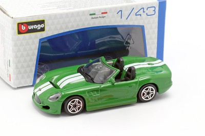 Shelby Series One Green Metallic/White 1:43 bburago