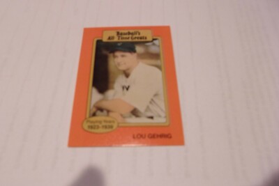 MLB Lou Gehrig  100枚限定 バットカード LOU GEHRIG, Yankees 100th Birthday card | Amyotrophic