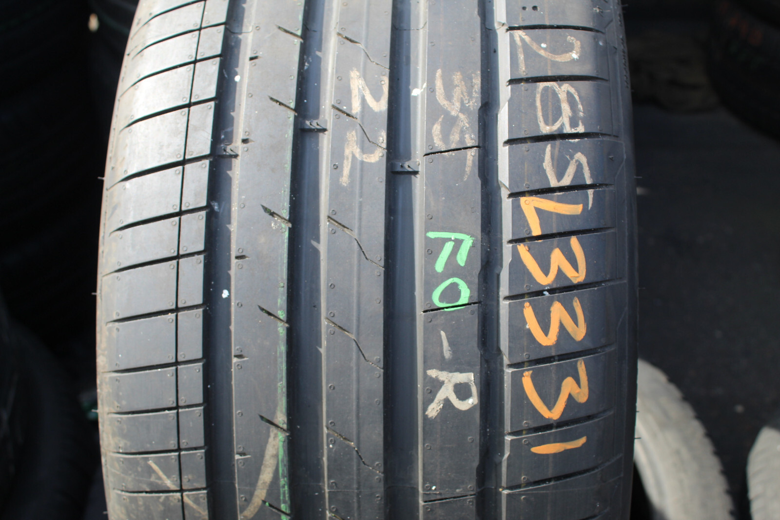 285 35 22 Hankook, XL, AO, 92H, x1 Single, 7.5mm (f1_tyres) FO L3331