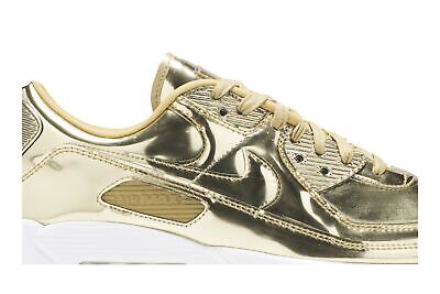 Pre-owned Nike Wmns Air Max 90 'metallic Pack - Gold' Cq6639-700